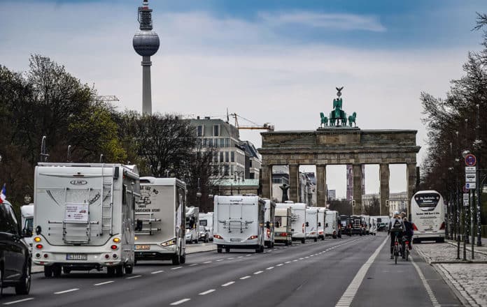 Camping Demo Berlin